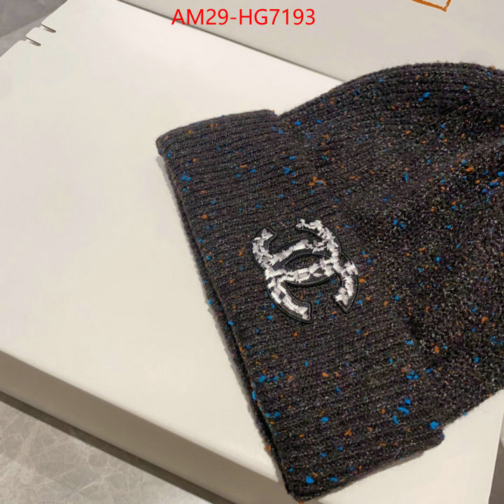 Cap (Hat)-Chanel top fake designer ID: HG7193 $: 29USD