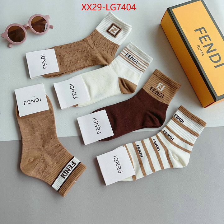 Sock-Fendi customize the best replica ID: LG7404 $: 29USD