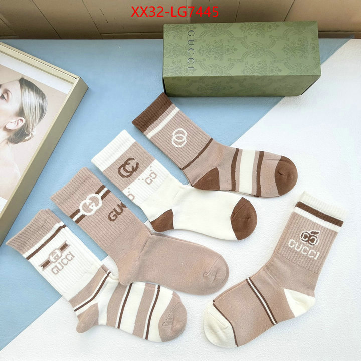 Sock-Gucci how can i find replica ID: LG7445 $: 32USD