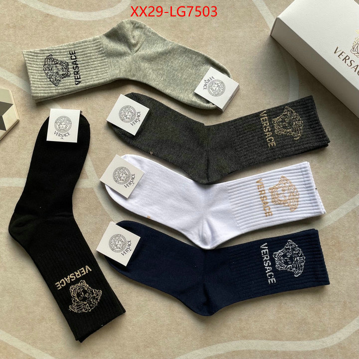 Sock-Versace from china 2023 ID: LG7503 $: 29USD