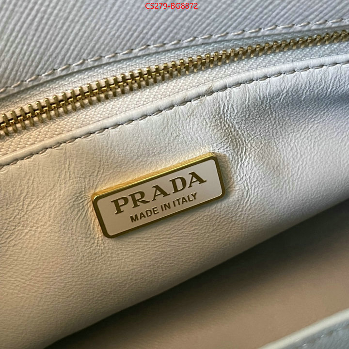 Prada Bags (TOP)-Handbag- fake high quality ID: BG8872 $: 279USD