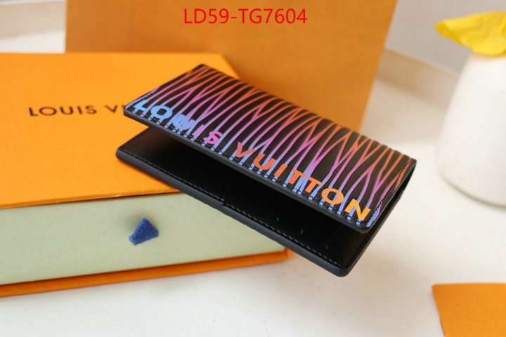 LV Bags(TOP)-Wallet top quality ID: TG7604 $: 59USD,