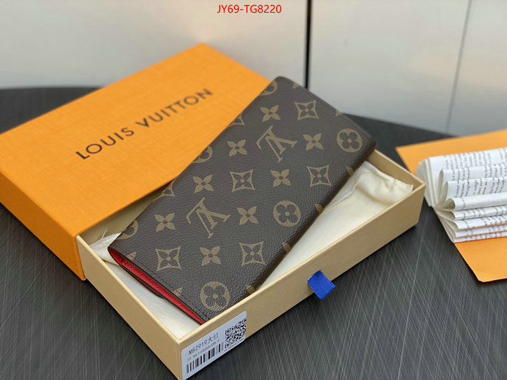 LV Bags(TOP)-Wallet online from china designer ID: TG8220 $: 69USD