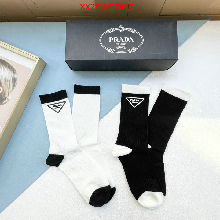 Sock-Prada the best affordable ID: LG7497 $: 29USD