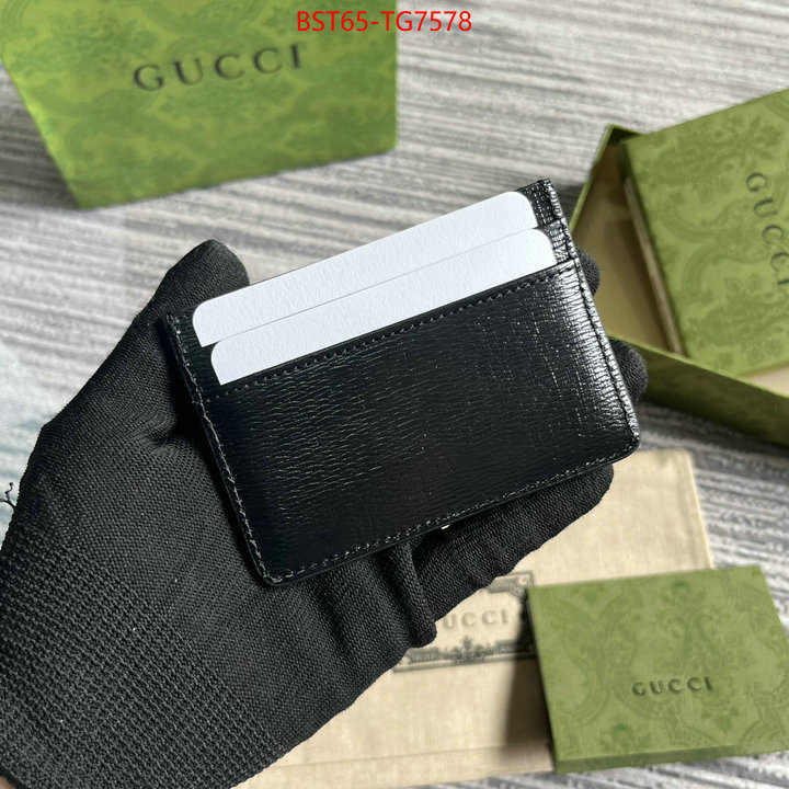 Gucci Bags(TOP)-Wallet- copy aaaaa ID: TG7578 $: 65USD,