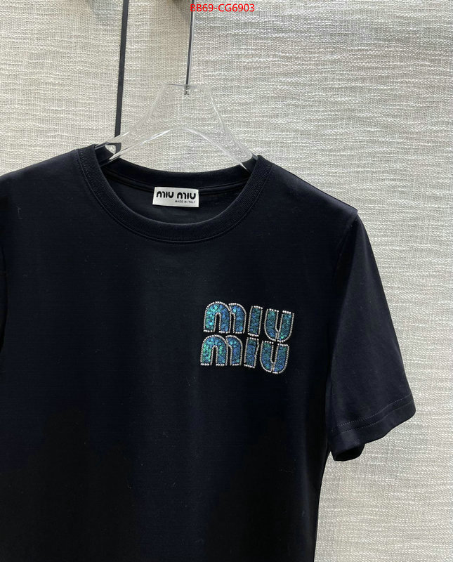 Clothing-MIU MIU top quality website ID: CG6903 $: 69USD