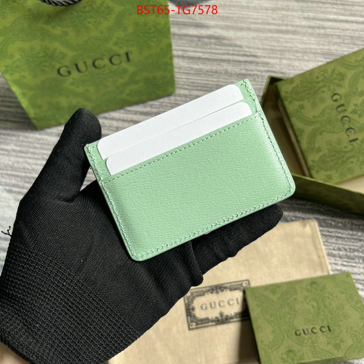 Gucci Bags(TOP)-Wallet- copy aaaaa ID: TG7578 $: 65USD,