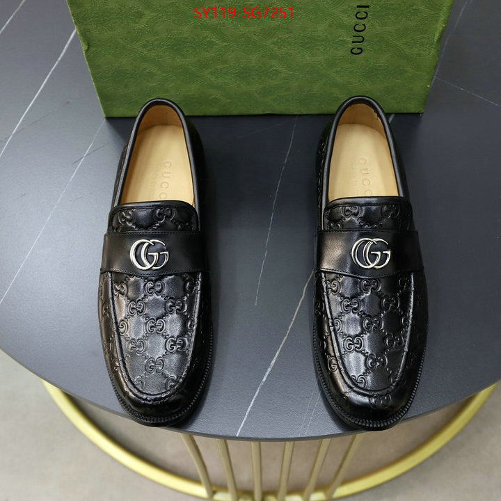 Men Shoes-Gucci copy aaaaa ID: SG7251 $: 119USD