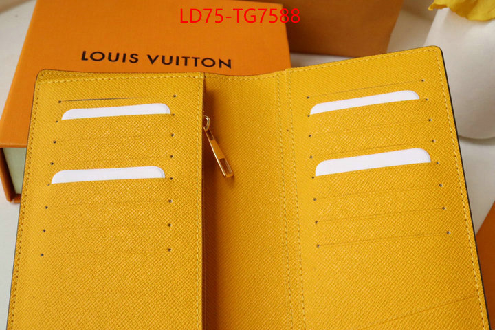 LV Bags(TOP)-Wallet buy the best replica ID: TG7588 $: 75USD,