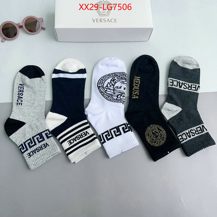 Sock-Versace luxury cheap replica ID: LG7506 $: 29USD