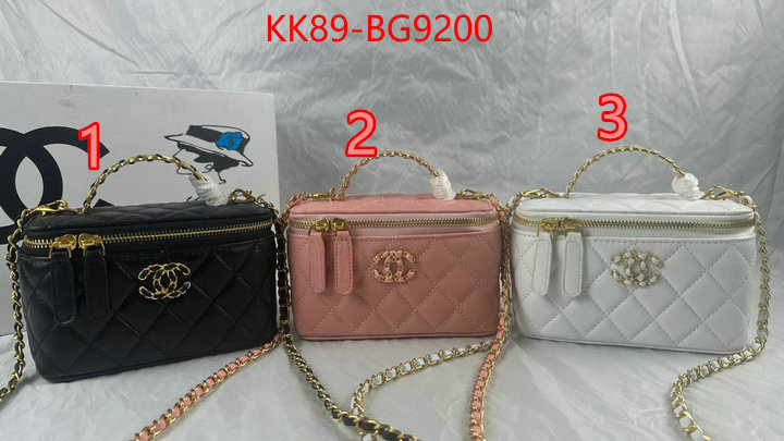 Chanel Bags(4A)-Vanity best wholesale replica ID: BG9200 $: 89USD,