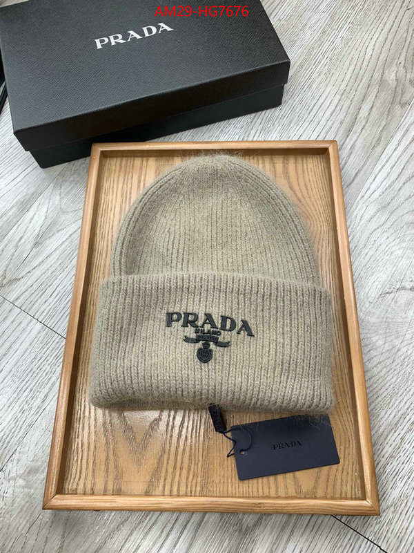 Cap (Hat)-Prada where to buy the best replica ID: HG7676 $: 29USD