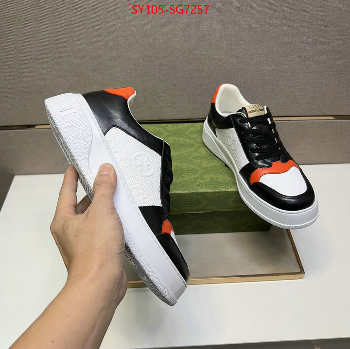 Men Shoes-Gucci quality aaaaa replica ID: SG7257 $: 105USD