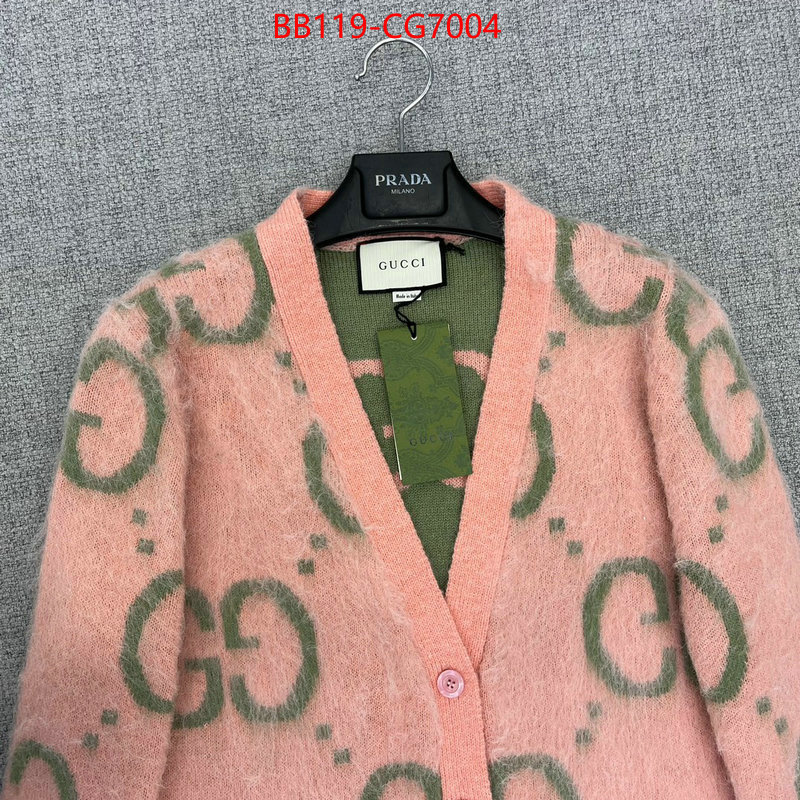 Clothing-Gucci mirror copy luxury ID: CG7004 $: 119USD