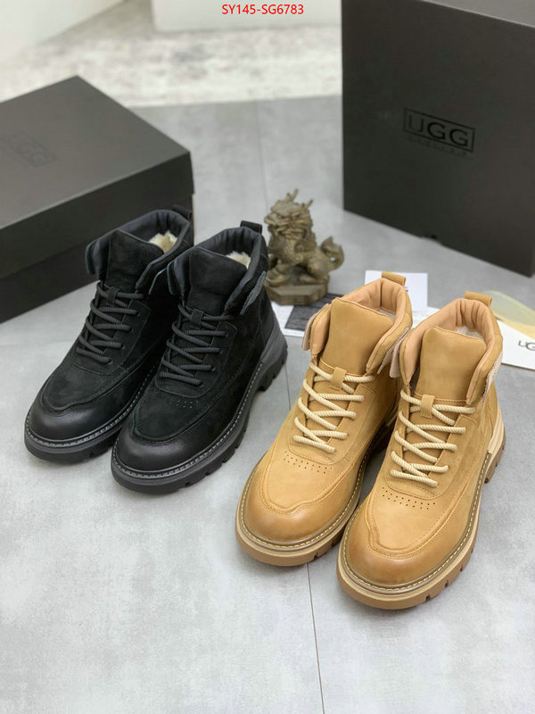 Men Shoes-Boots shop cheap high quality 1:1 replica ID: SG6783 $: 145USD