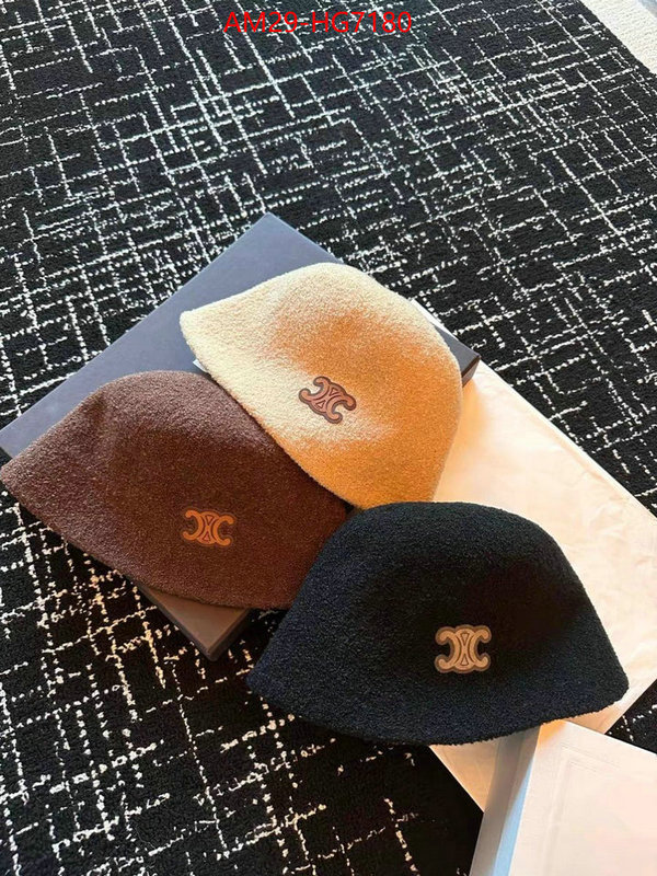 Cap(Hat)-Celine how to start selling replica ID: HG7180 $: 29USD