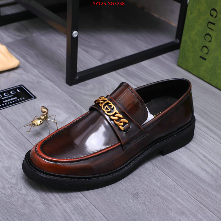 Men Shoes-Gucci highest product quality ID: SG7258 $: 125USD