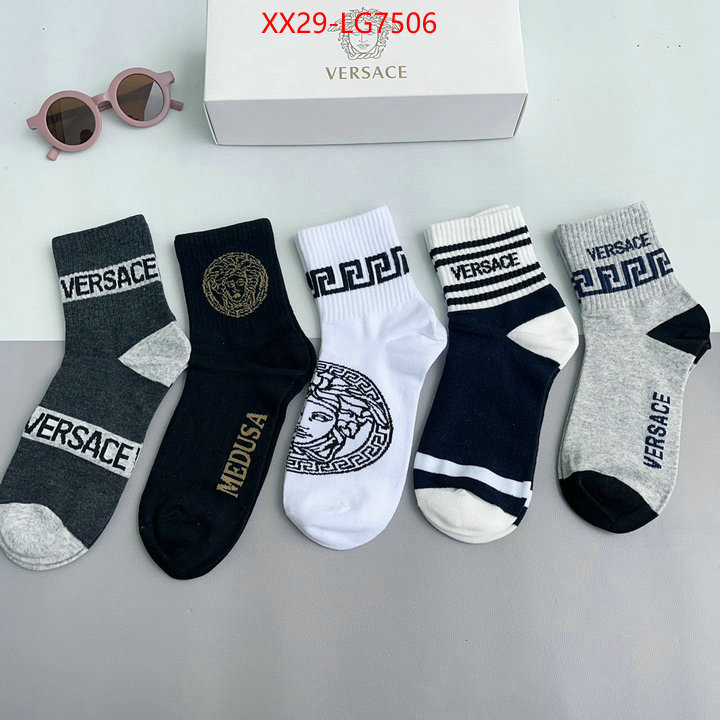 Sock-Versace luxury cheap replica ID: LG7506 $: 29USD