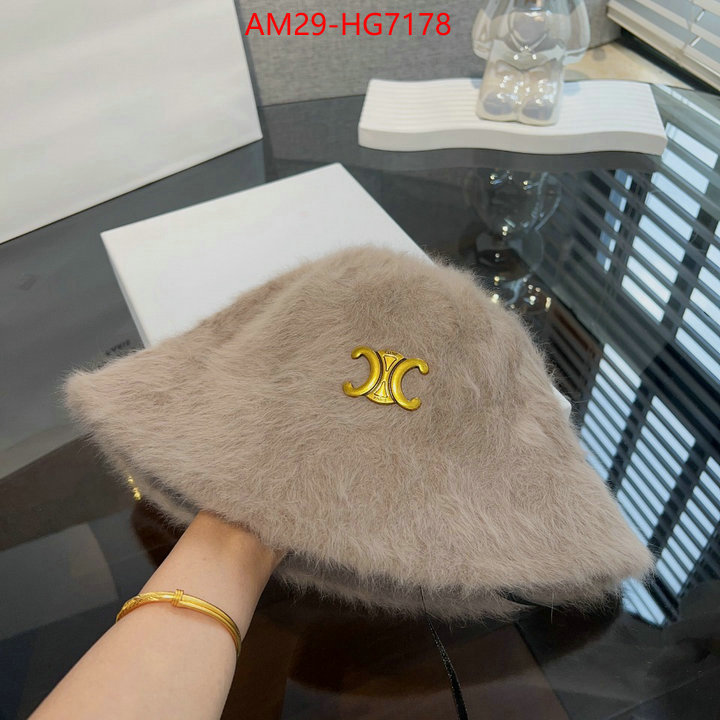 Cap(Hat)-Celine the quality replica ID: HG7178 $: 29USD