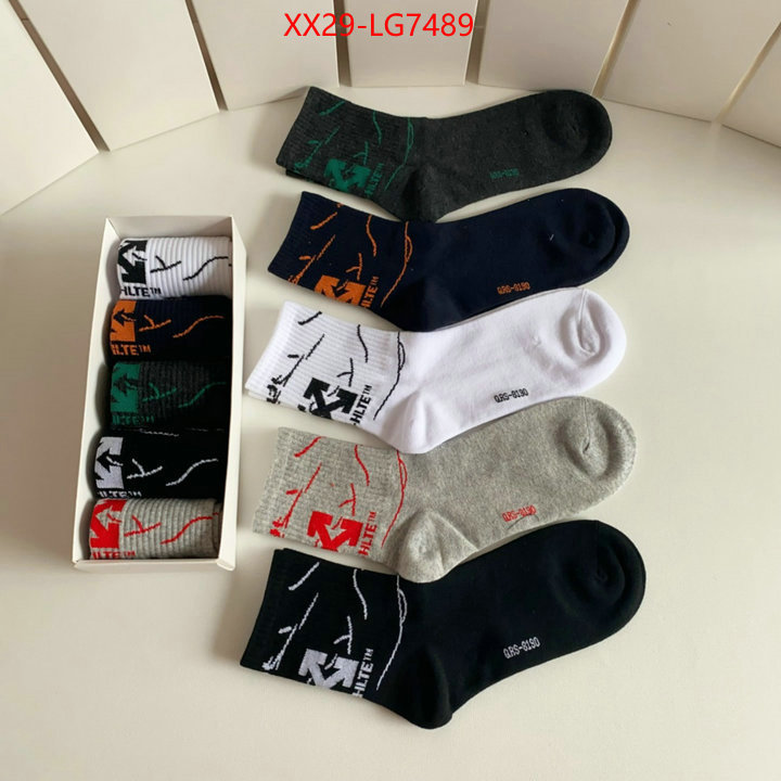 Sock-Offwhite what's the best to buy replica ID: LG7489 $: 29USD