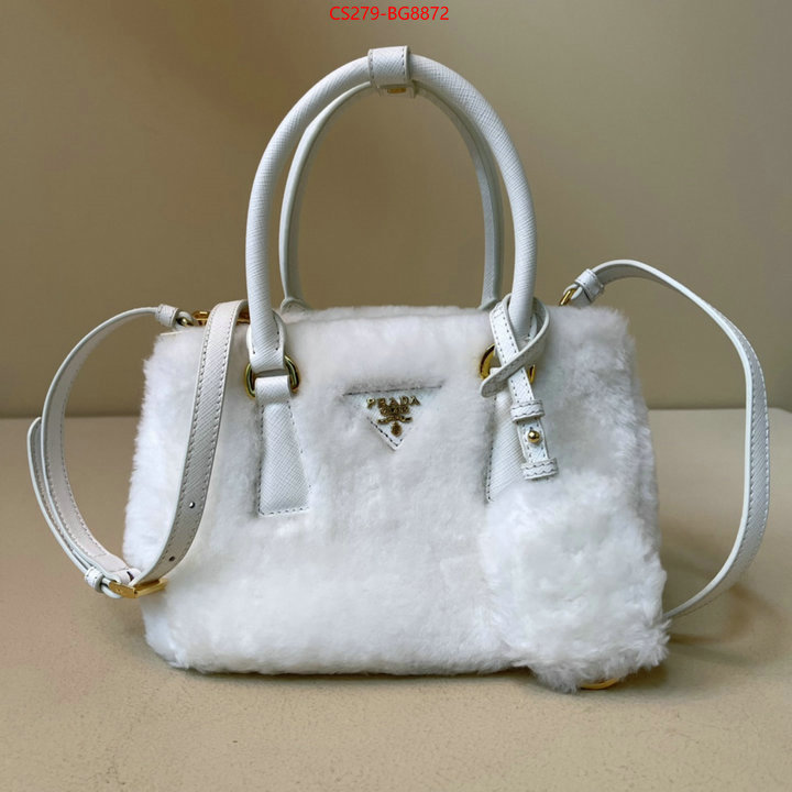 Prada Bags (TOP)-Handbag- fake high quality ID: BG8872 $: 279USD