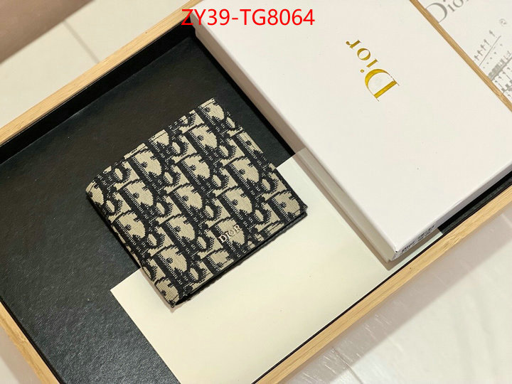 Dior Bags(4A)-Wallet- cheap high quality replica ID: TG8064 $: 39USD