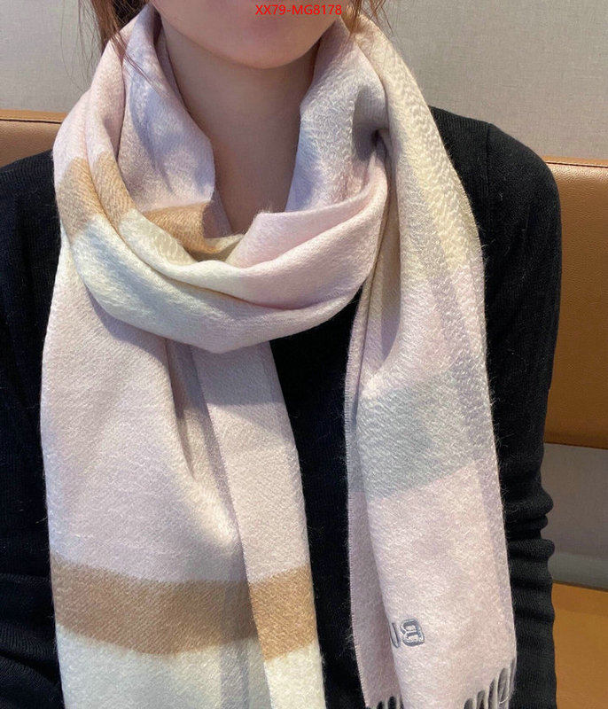 Scarf-Burberry designer high replica ID: MG8178 $: 79USD