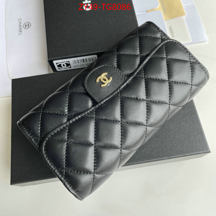 Chanel Bags(4A)-Wallet- buy the best high quality replica ID: TG8086 $: 49USD