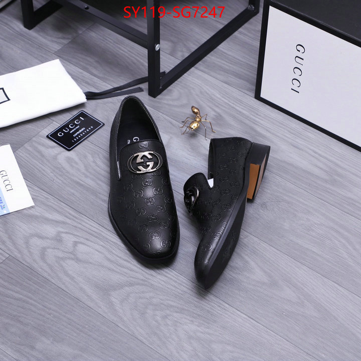 Men Shoes-Gucci buy luxury 2023 ID: SG7247 $: 119USD
