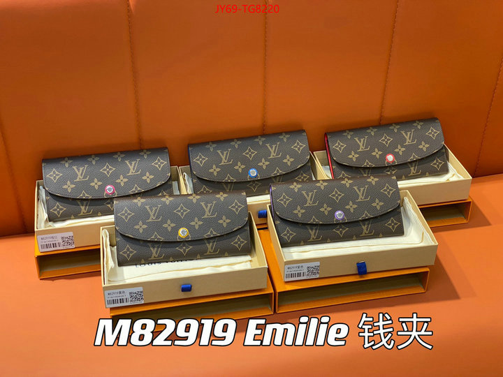 LV Bags(TOP)-Wallet online from china designer ID: TG8220 $: 69USD