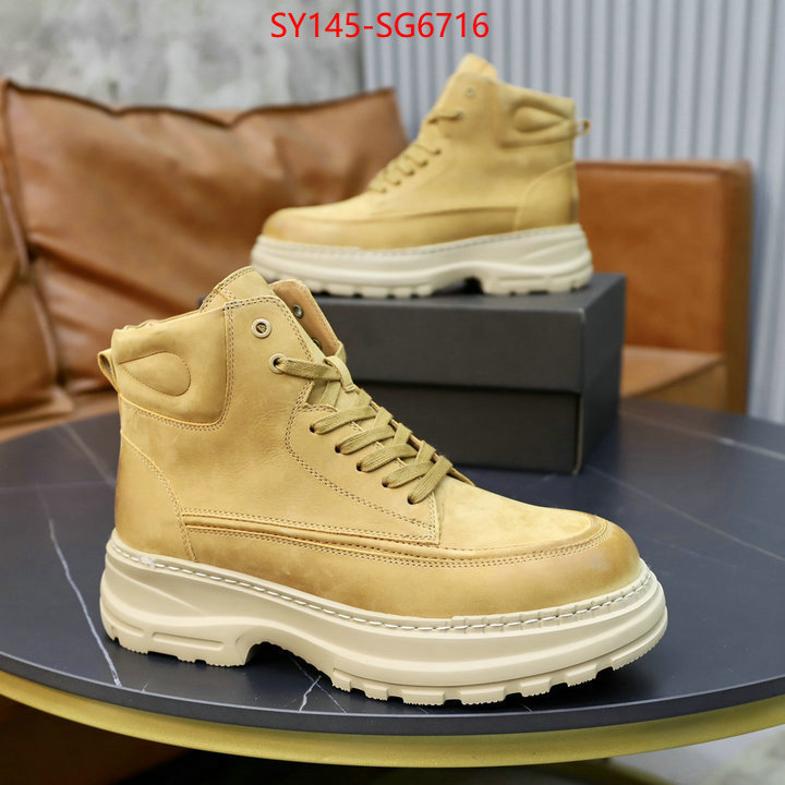 Men Shoes-Boots perfect replica ID: SG6716 $: 145USD