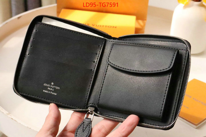 LV Bags(TOP)-Wallet where can i find ID: TG7591 $: 95USD,