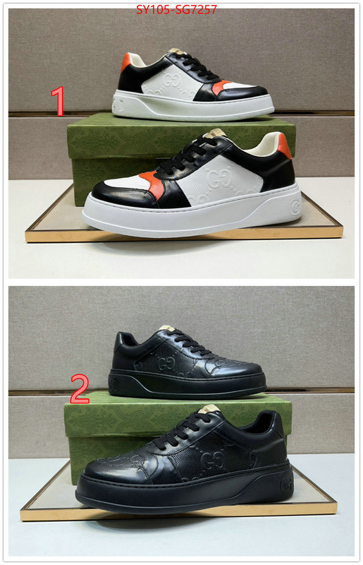 Men Shoes-Gucci quality aaaaa replica ID: SG7257 $: 105USD