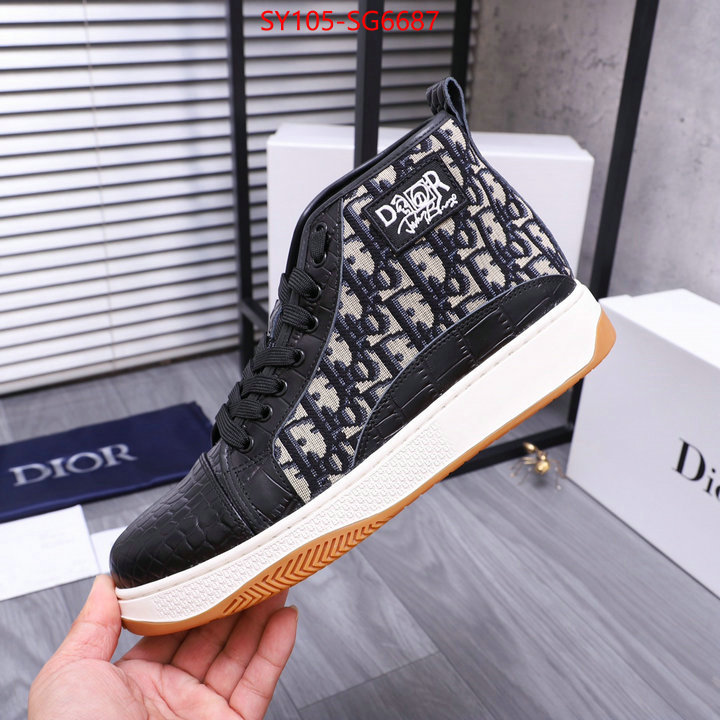 Men shoes-Dior aaaaa customize ID: SG6687 $: 105USD