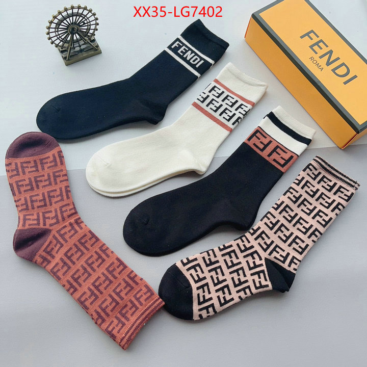 Sock-Fendi where can i buy the best 1:1 original ID: LG7402 $: 35USD