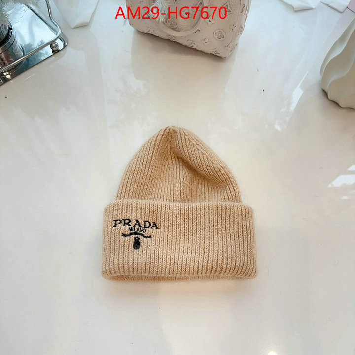 Cap (Hat)-Prada how to find replica shop ID: HG7670 $: 29USD