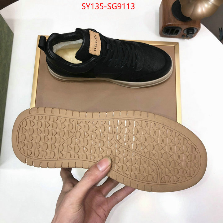 Men Shoes-Gucci designer wholesale replica ID: SG9113 $: 135USD