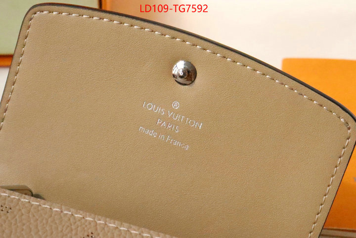 LV Bags(TOP)-Wallet fake cheap best online ID: TG7592 $: 109USD,