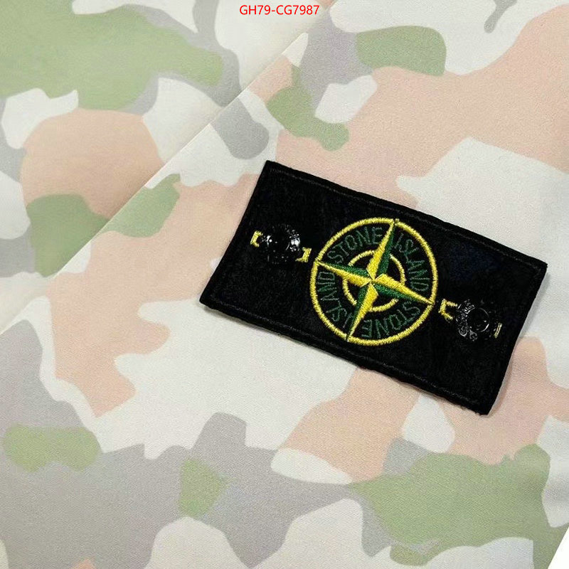 Clothing-Stone Island 7 star replica ID: CG7987 $: 79USD