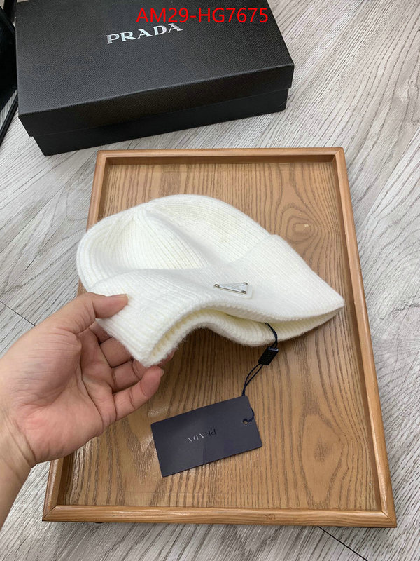 Cap (Hat)-Prada wholesale china ID: HG7675 $: 29USD