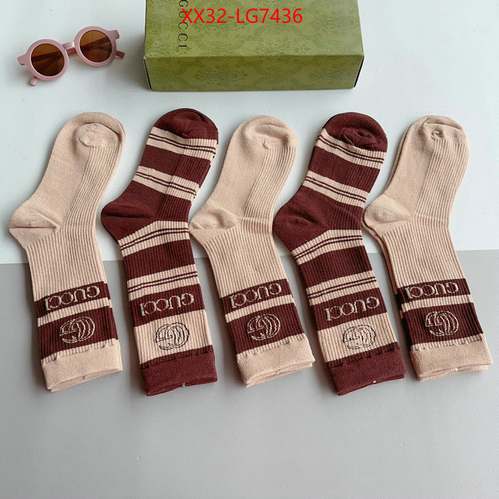 Sock-Gucci every designer ID: LG7436 $: 32USD