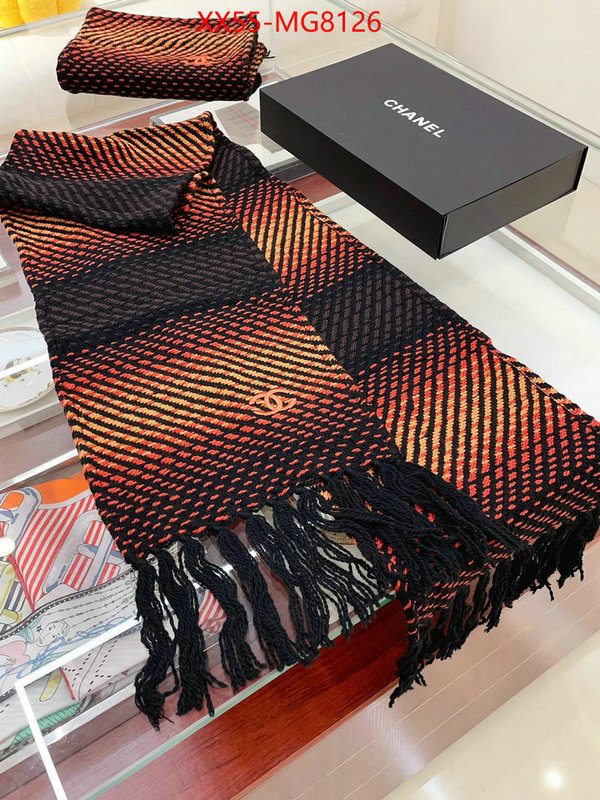 Scarf-Chanel online sale ID: MG8126 $: 55USD