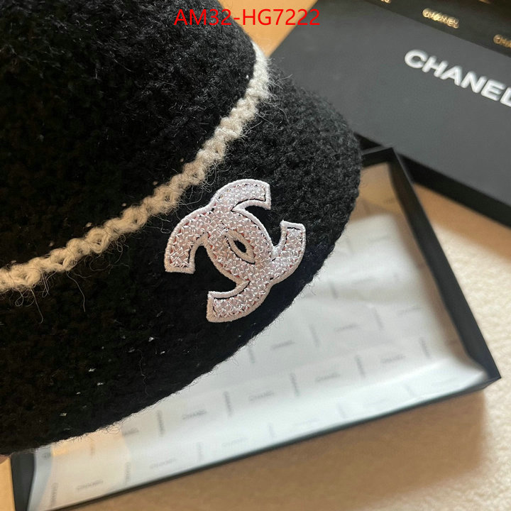 Cap (Hat)-Chanel fake ID: HG7222 $: 32USD