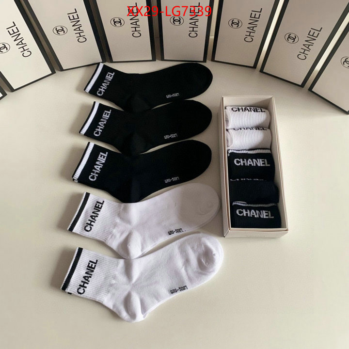 Sock-Chanel luxury ID: LG7339 $: 29USD