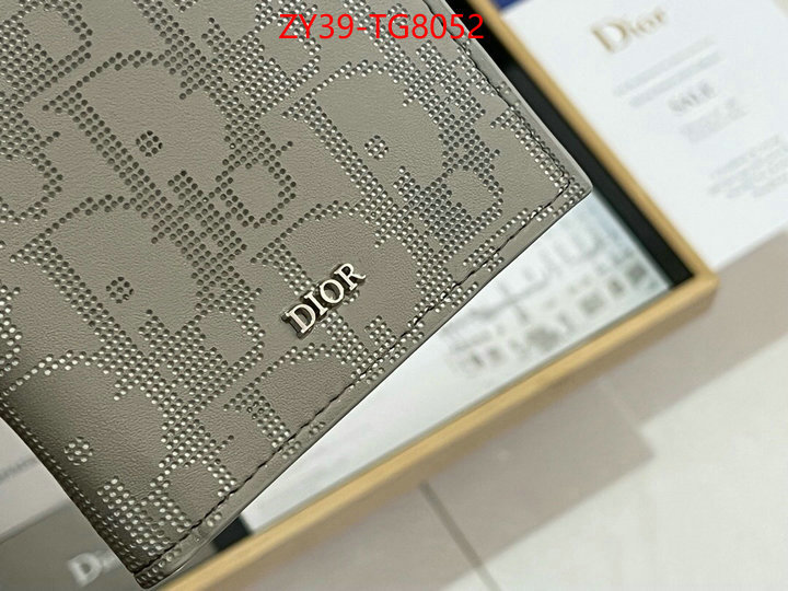 Dior Bags(4A)-Wallet- mirror quality ID: TG8052 $: 39USD