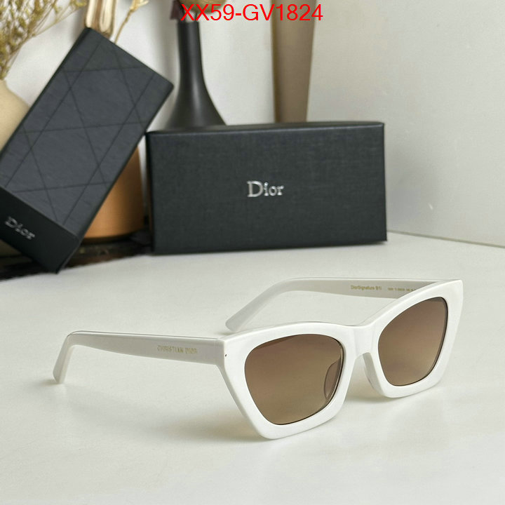 Glasses-Dior 7 star ID: GV1824 $: 59USD