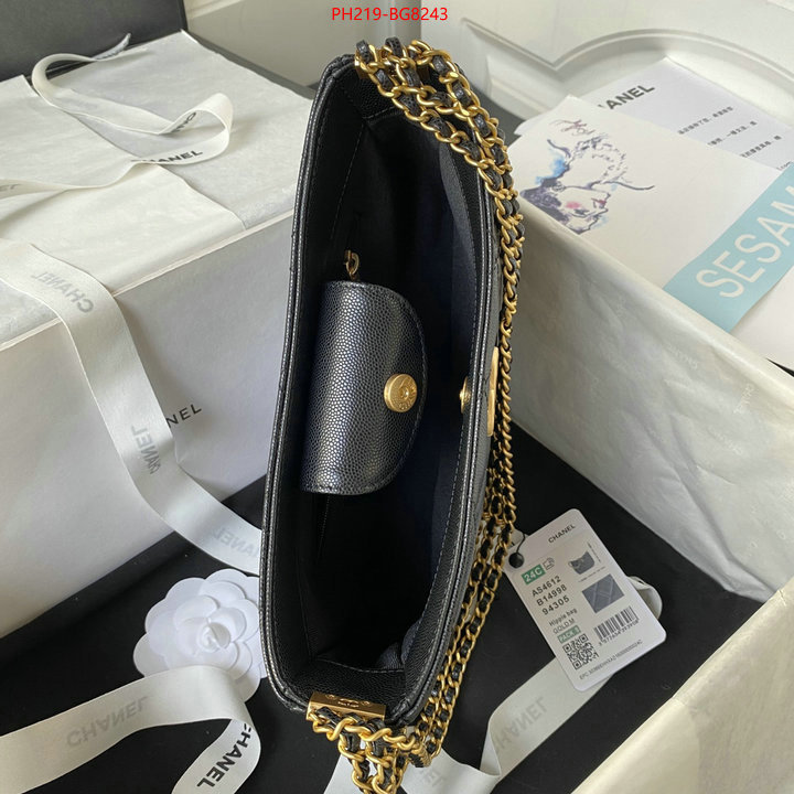 Chanel Bags(TOP)-Diagonal- high-end designer ID: BG8243 $: 219USD