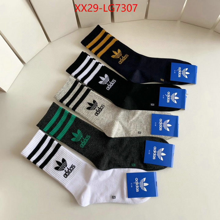 Sock-Adidas outlet sale store ID: LG7307 $: 29USD