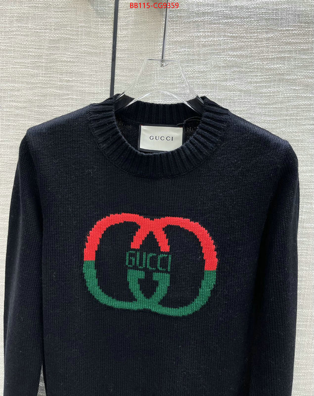 Clothing-Gucci where to buy fakes ID: CG9359 $: 115USD