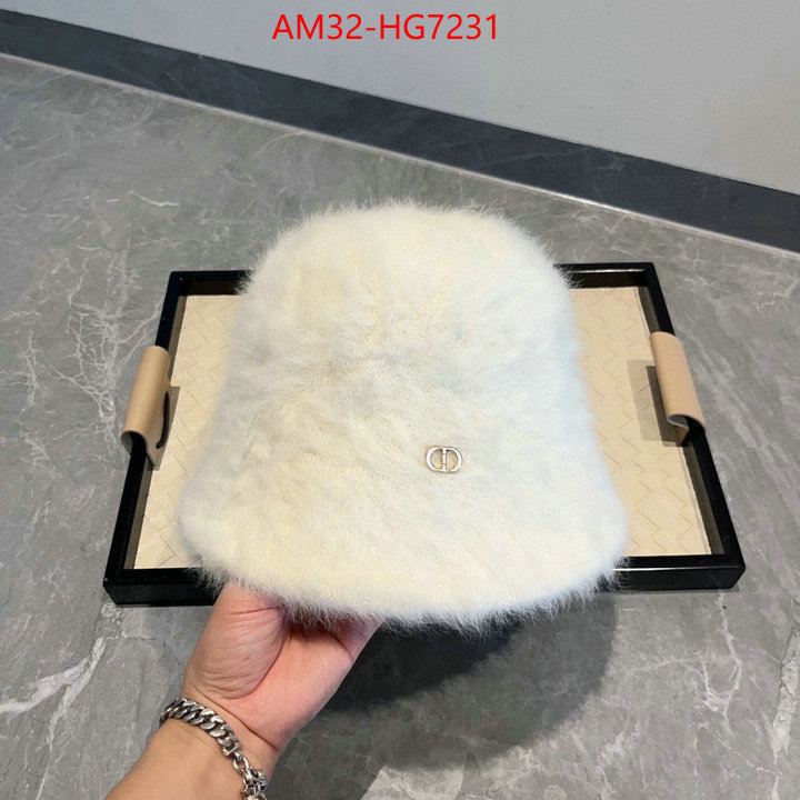 Cap (Hat)-Dior 1:1 clone ID: HG7231 $: 32USD